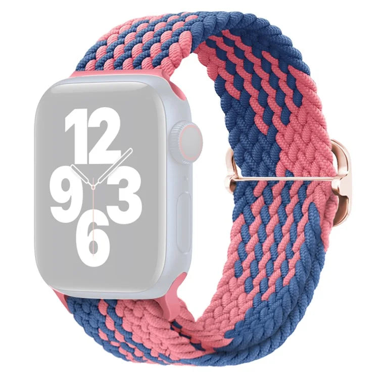 For Apple Watch Ultra 2 Ultra 49mm / 9 8 7 45mm / 6 5 4 SE (2023) SE (2022) SE 44mm / 3 2 1 42mm Strap Nylon Braided Watch Band
