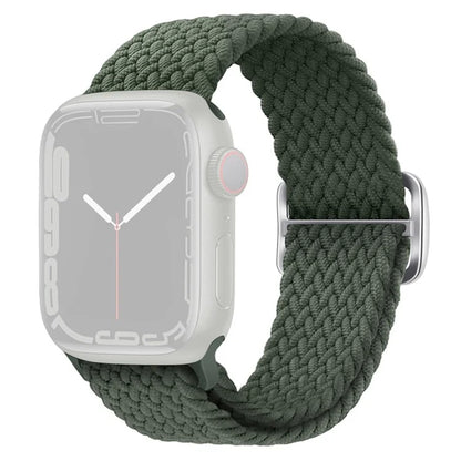 For Apple Watch Ultra 2 Ultra 49mm / 9 8 7 45mm / 6 5 4 SE (2023) SE (2022) SE 44mm / 3 2 1 42mm Strap Nylon Braided Watch Band