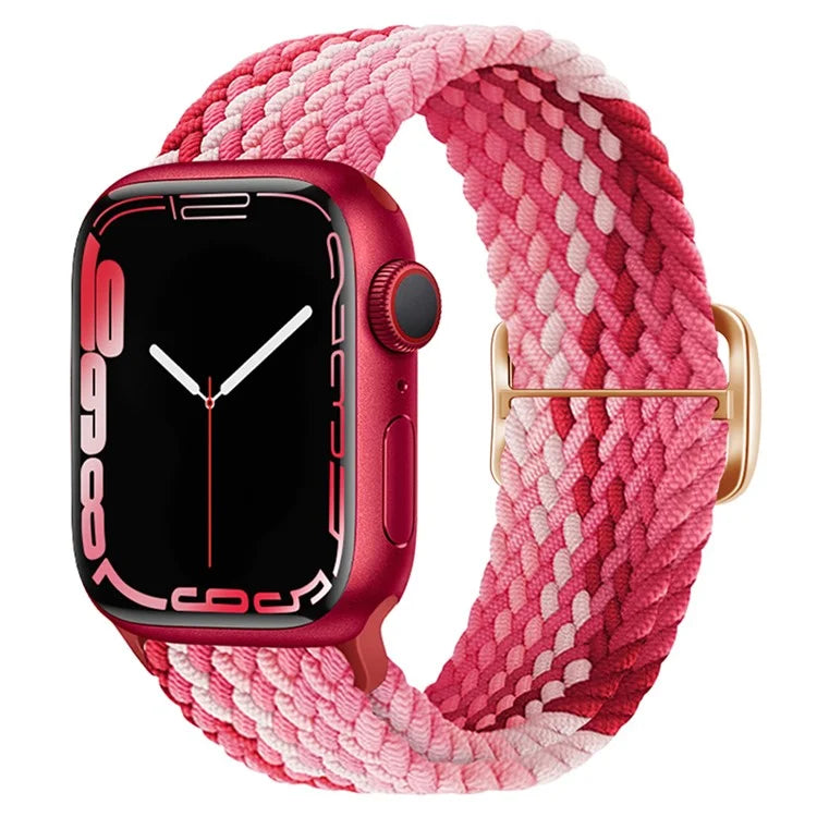 For Apple Watch Ultra 2 Ultra 49mm / 9 8 7 45mm / 6 5 4 SE (2023) SE (2022) SE 44mm / 3 2 1 42mm Strap Nylon Braided Watch Band