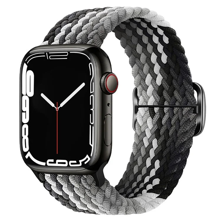 For Apple Watch Ultra 2 Ultra 49mm / 9 8 7 45mm / 6 5 4 SE (2023) SE (2022) SE 44mm / 3 2 1 42mm Strap Nylon Braided Watch Band
