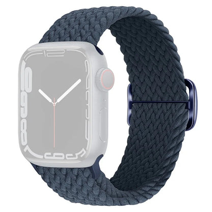 For Apple Watch Ultra 2 Ultra 49mm / 9 8 7 45mm / 6 5 4 SE (2023) SE (2022) SE 44mm / 3 2 1 42mm Strap Nylon Braided Watch Band