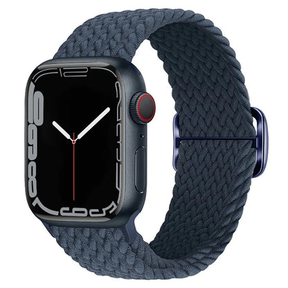For Apple Watch Ultra 2 Ultra 49mm / 9 8 7 45mm / 6 5 4 SE (2023) SE (2022) SE 44mm / 3 2 1 42mm Strap Nylon Braided Watch Band