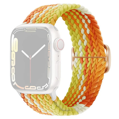 For Apple Watch Ultra 2 Ultra 49mm / 9 8 7 45mm / 6 5 4 SE (2023) SE (2022) SE 44mm / 3 2 1 42mm Strap Nylon Braided Watch Band