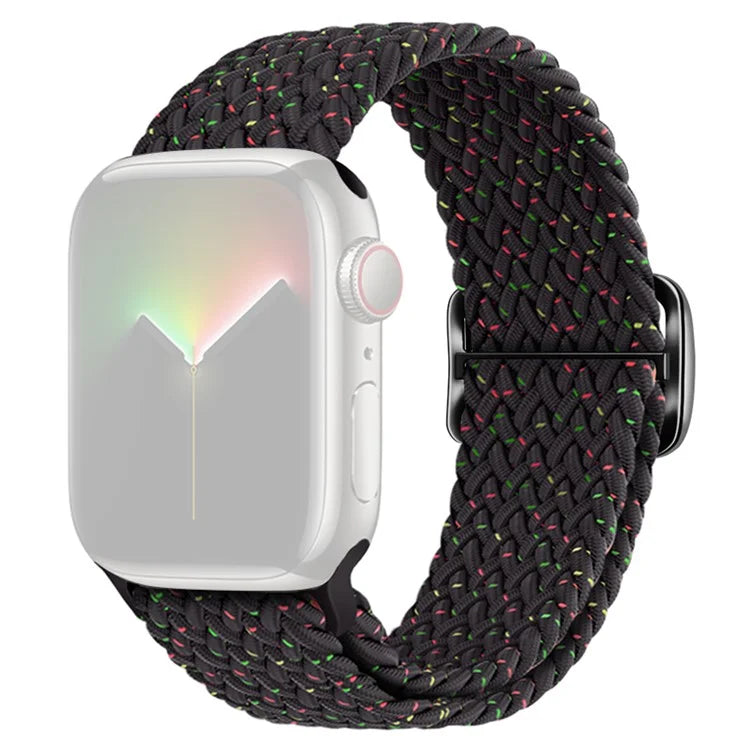 For Apple Watch Ultra 2 Ultra 49mm / 9 8 7 45mm / 6 5 4 SE (2023) SE (2022) SE 44mm / 3 2 1 42mm Strap Nylon Braided Watch Band