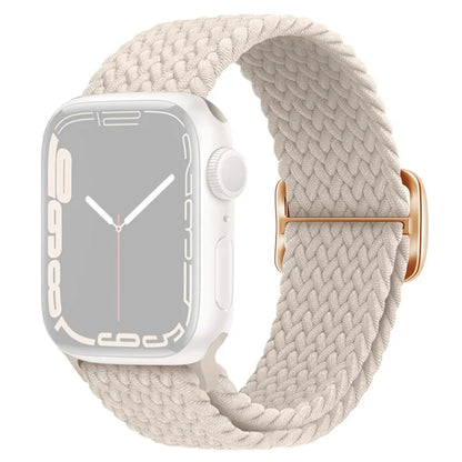 For Apple Watch Ultra 2 Ultra 49mm / 9 8 7 45mm / 6 5 4 SE (2023) SE (2022) SE 44mm / 3 2 1 42mm Strap Nylon Braided Watch Band