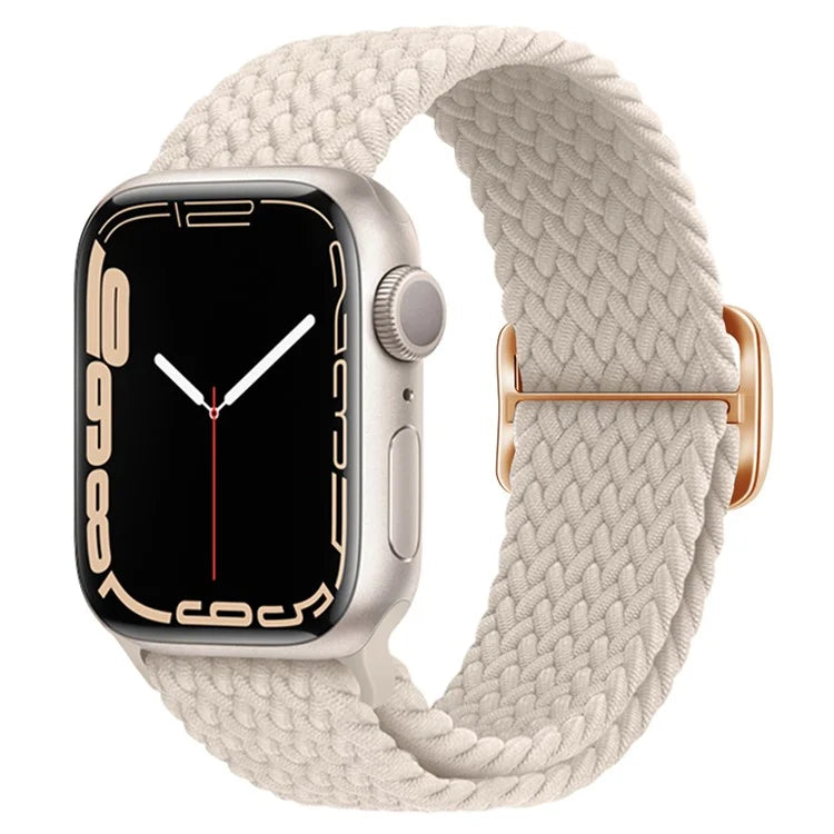 For Apple Watch Ultra 2 Ultra 49mm / 9 8 7 45mm / 6 5 4 SE (2023) SE (2022) SE 44mm / 3 2 1 42mm Strap Nylon Braided Watch Band