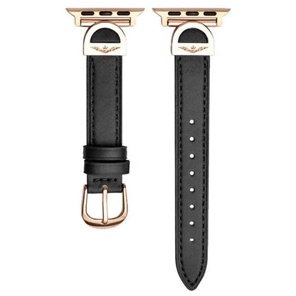 For Apple Watch Series 9 8 7 41mm / 6 5 4 SE (2023) SE (2022) SE 40mm / 3 2 1 38mm Watch Straps Microfiber Leather Bracelet Strap