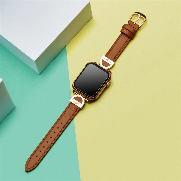 For Apple Watch Series 9 8 7 41mm / 6 5 4 SE (2023) SE (2022) SE 40mm / 3 2 1 38mm Watch Straps Microfiber Leather Bracelet Strap