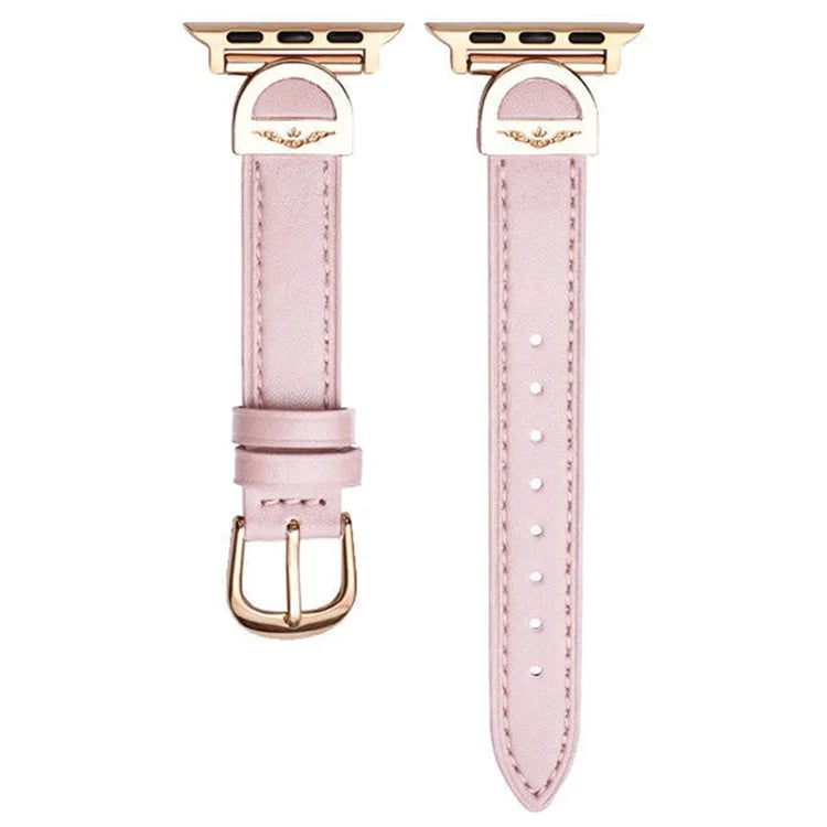 For Apple Watch Series 9 8 7 41mm / 6 5 4 SE (2023) SE (2022) SE 40mm / 3 2 1 38mm Watch Straps Microfiber Leather Bracelet Strap