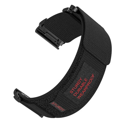 For Garmin Fenix 7 / Forerunner 965 / 955 / 945 / 935 Watch Band 22mm Rugged Nylon Sports Strap