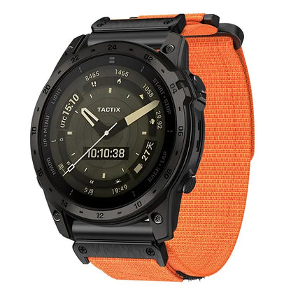 For Garmin Tactix 7 Pro / Fenix 7X / 6X Pro / 5X Plus Watch Band 26mm Nylon Wrist Strap