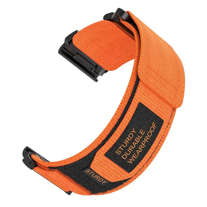 For Garmin Tactix 7 Pro / Fenix 7X / 6X Pro / 5X Plus Watch Band 26mm Nylon Wrist Strap