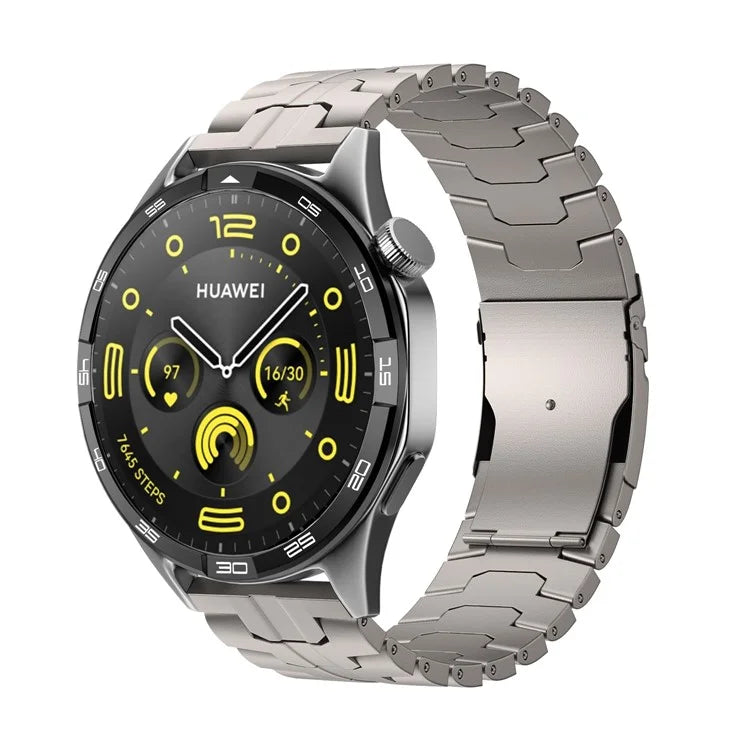 For Huawei Watch GT 4 / GT 3 / GT 2 46mm Replacement Strap 22mm Metal Watch Band