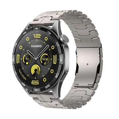 For Huawei Watch GT 4 / GT 3 / GT 2 46mm Replacement Strap 22mm Metal Watch Band