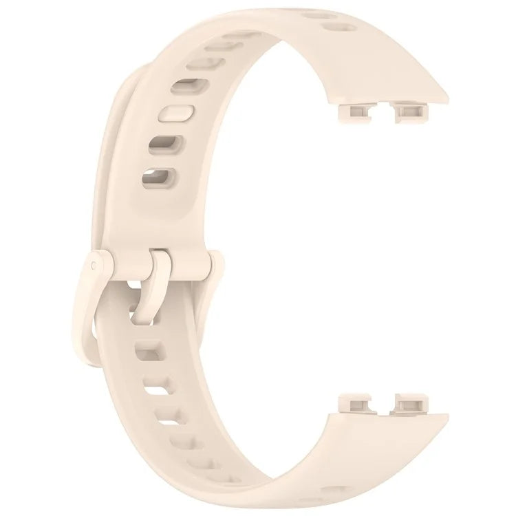 For Huawei Band 8 / 8 NFC / 9 / 9 NFC Glossy Silicone Watch Strap Replacement Watchband