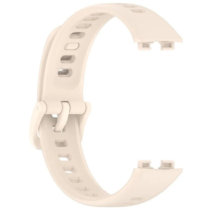 For Huawei Band 8 / 8 NFC / 9 / 9 NFC Glossy Silicone Watch Strap Replacement Watchband