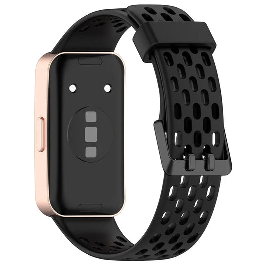 For Huawei Band 9 / 9 NFC / 8 / 8 NFC Replacement Band Adjustable Silicone Watch Strap