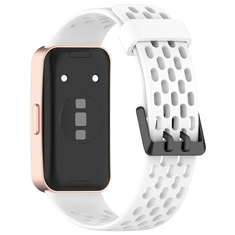 For Huawei Band 9 / 9 NFC / 8 / 8 NFC Replacement Band Adjustable Silicone Watch Strap