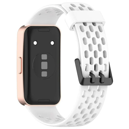 For Huawei Band 9 / 9 NFC / 8 / 8 NFC Replacement Band Adjustable Silicone Watch Strap