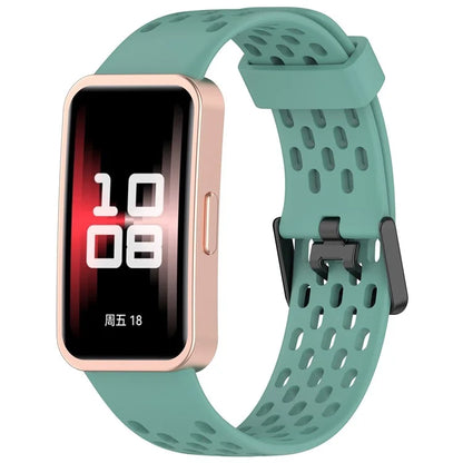 For Huawei Band 9 / 9 NFC / 8 / 8 NFC Replacement Band Adjustable Silicone Watch Strap