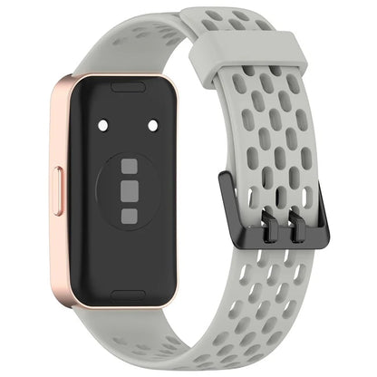 For Huawei Band 9 / 9 NFC / 8 / 8 NFC Replacement Band Adjustable Silicone Watch Strap