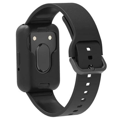 For Samsung Galaxy Fit3 Silicone Strap Replacement Wrist Band with Watch Case