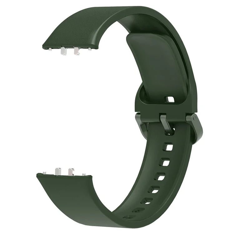 For Samsung Galaxy Fit3 Silicone Strap Replacement Wrist Band with Watch Case