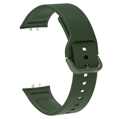 For Samsung Galaxy Fit3 Silicone Strap Replacement Wrist Band with Watch Case