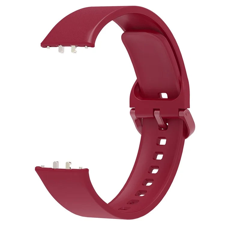 For Samsung Galaxy Fit3 Silicone Strap Replacement Wrist Band with Watch Case