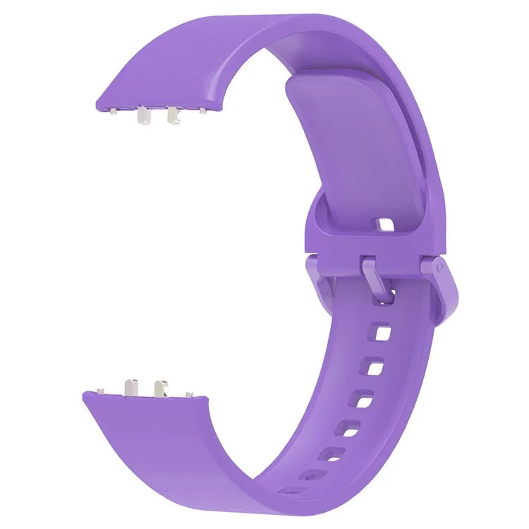 For Samsung Galaxy Fit3 Silicone Strap Replacement Wrist Band with Watch Case