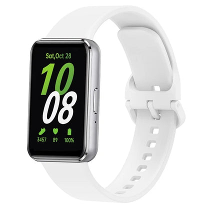 For Samsung Galaxy Fit3 Silicone Strap Replacement Wrist Band with Watch Case