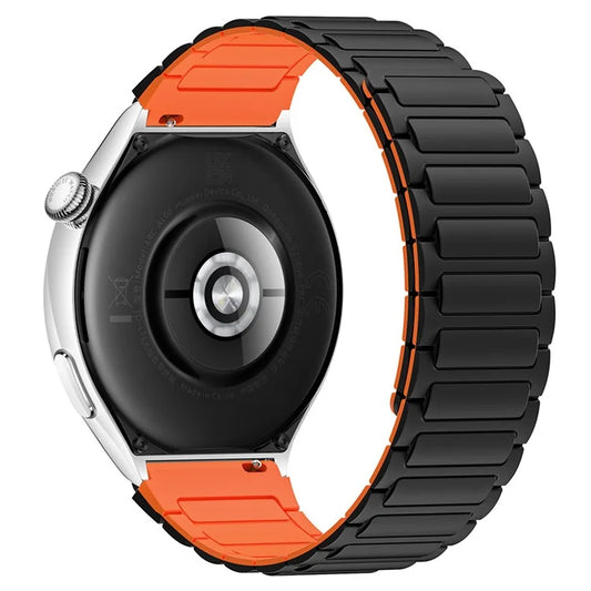 Silicone Watch Band for Huawei Watch 4 / 4 Pro / GT 4 46mm Magnetic Wrist Strap