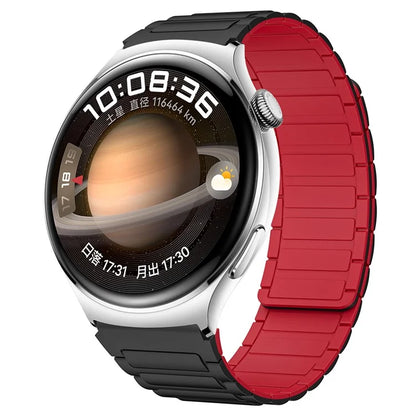 Silicone Watch Band for Huawei Watch 4 / 4 Pro / GT 4 46mm Magnetic Wrist Strap