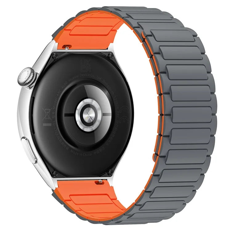 Silicone Watch Band for Huawei Watch 4 / 4 Pro / GT 4 46mm Magnetic Wrist Strap