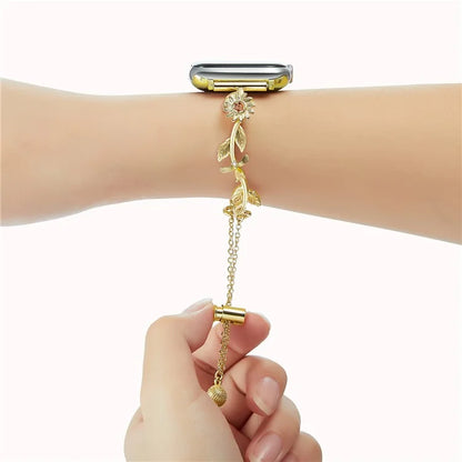 For Apple Watch Series 9 8 7 41mm / 6 5 4 SE (2022) SE (2023) SE 40mm / 3 2 1 38mm Zinc Alloy Watch Strap