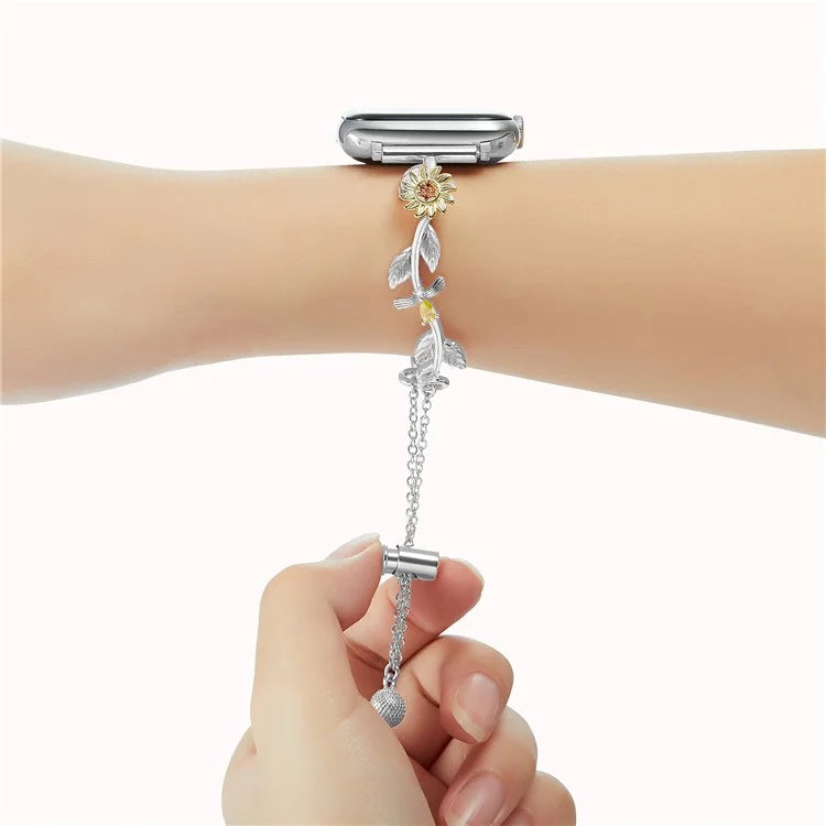 For Apple Watch Series 9 8 7 41mm / 6 5 4 SE (2022) SE (2023) SE 40mm / 3 2 1 38mm Zinc Alloy Watch Strap