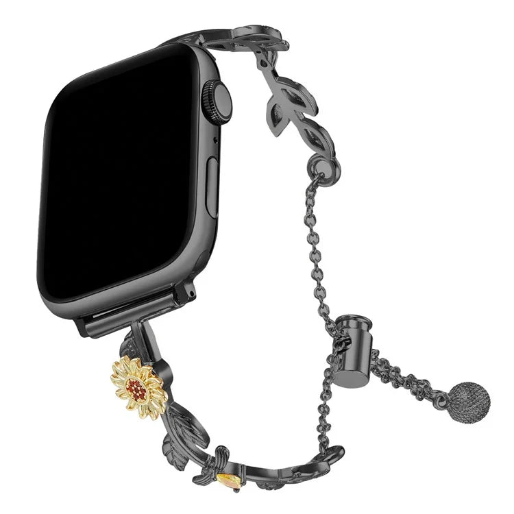 For Apple Watch Series 9 8 7 41mm / 6 5 4 SE (2022) SE (2023) SE 40mm / 3 2 1 38mm Zinc Alloy Watch Strap