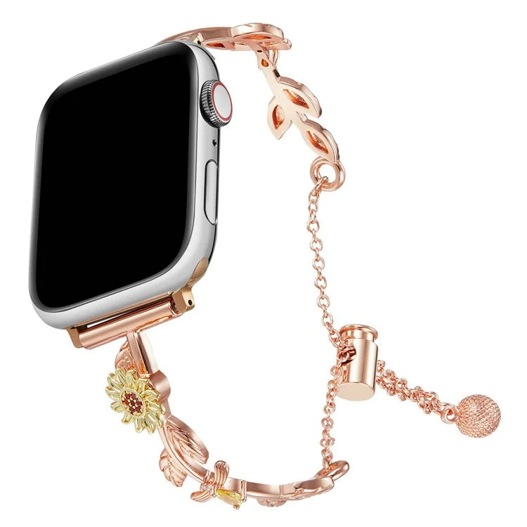 For Apple Watch Series 9 8 7 41mm / 6 5 4 SE (2022) SE (2023) SE 40mm / 3 2 1 38mm Zinc Alloy Watch Strap
