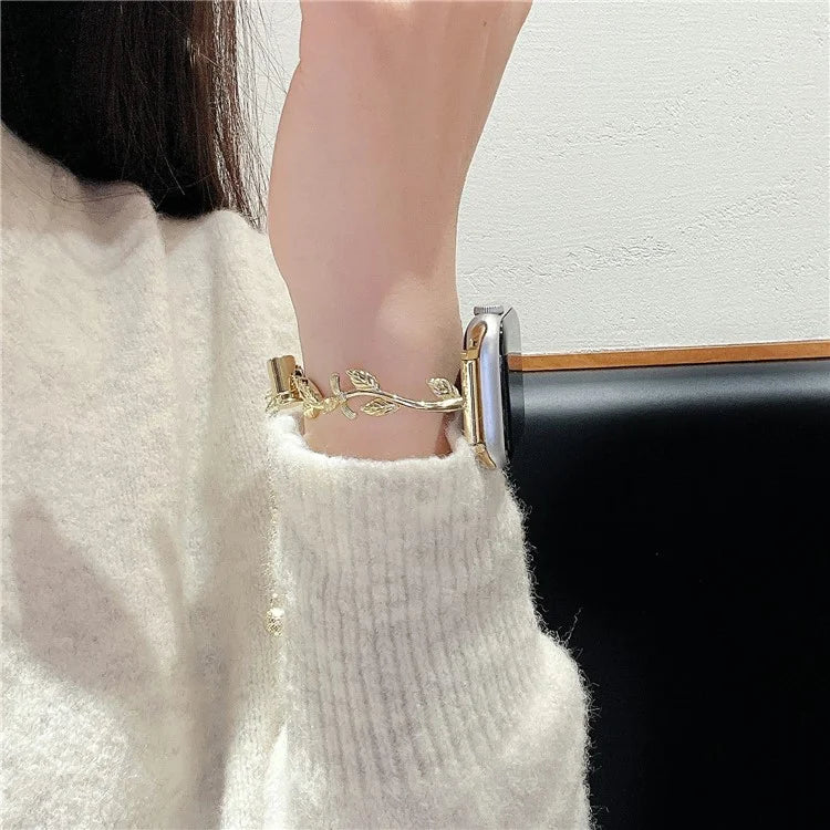 For Apple Watch Series 9 8 7 41mm / 6 5 4 SE (2022) SE (2023) SE 40mm / 3 2 1 38mm Zinc Alloy Watch Strap