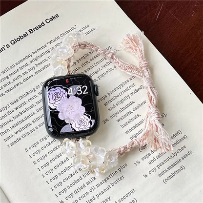 For Apple Watch Ultra 2 Ultra 49mm / 9 8 7 45mm / 6 5 4 SE (2022) SE (2023) SE 44mm / 3 2 1 42mm Braided Rope Watch Strap