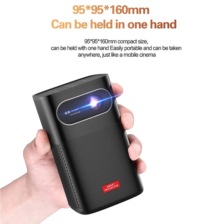 M1 1080P Android 9.0 Projector WiFi DLP Intelligent Projector Support Bluetooth Function