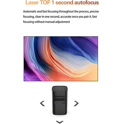 M1 1080P Android 9.0 Projector WiFi DLP Intelligent Projector Support Bluetooth Function