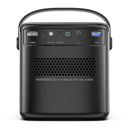 S8 Portable Rechargeable DLP Projector 1080P HD Video WiFi Home Theater Office LED Projector