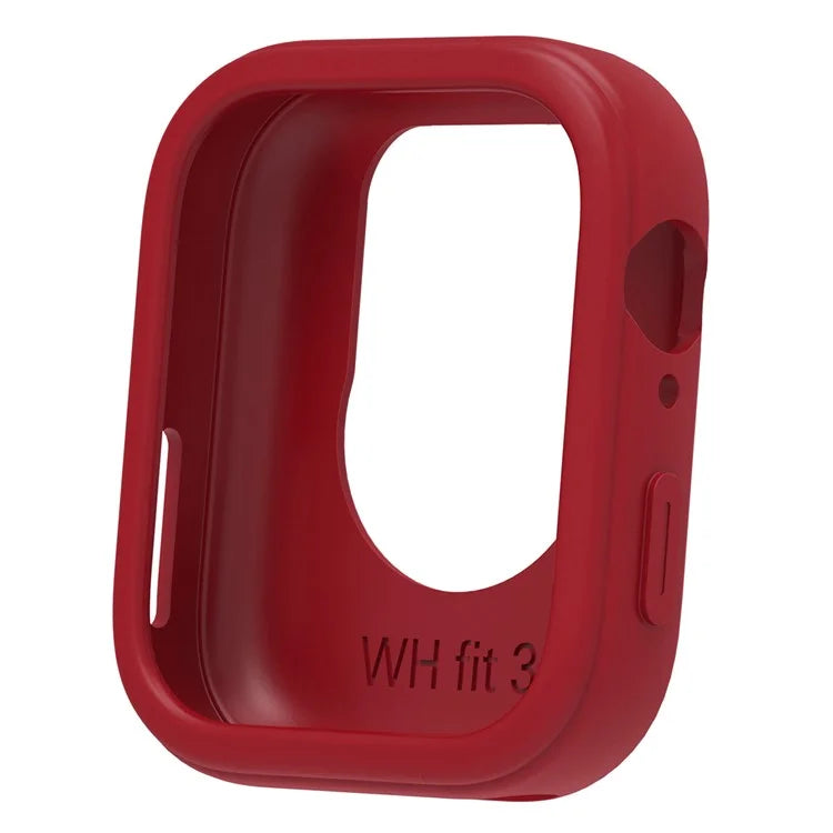 For Huawei Watch Fit 3 Silicone Case Hollow Shockproof Watch Protective Frame