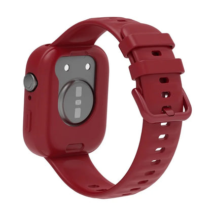 For Huawei Watch Fit 3 Silicone Case Hollow Shockproof Watch Protective Frame