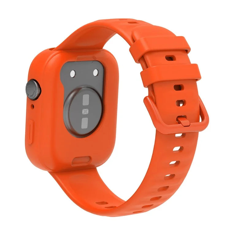 For Huawei Watch Fit 3 Silicone Case Hollow Shockproof Watch Protective Frame