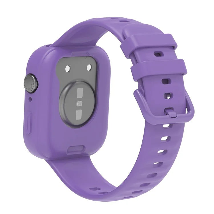 For Huawei Watch Fit 3 Silicone Case Hollow Shockproof Watch Protective Frame