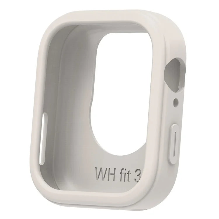 For Huawei Watch Fit 3 Silicone Case Hollow Shockproof Watch Protective Frame