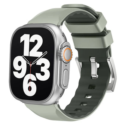 For Apple Watch Series 9 8 7 41mm  /  6 5 4 SE (2022) SE (2023) SE 40mm  /  3 2 1 38mm Silicone Watch Band