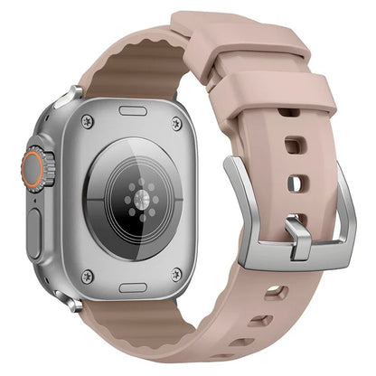 For Apple Watch Ultra 2 Ultra 49mm / 9 8 7 45mm / 6 5 4 SE (2023) SE (2022) SE 44mm / 3 2 1 42mm Strap Silicone Fitness Tracker Band